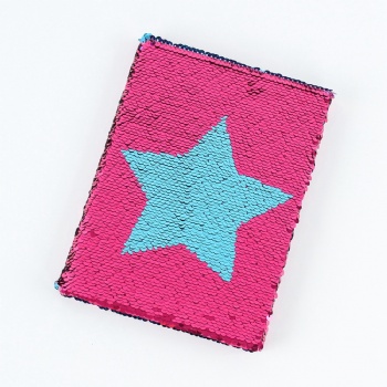 Magic Reversible Sequin Glitter Notebook