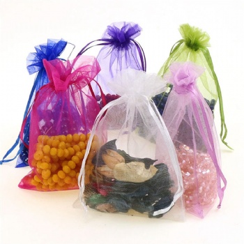 Drawstring Organza Pouch