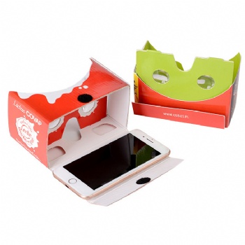 Full Color Imprint Cardboard 3D Virtual Reality Glasses