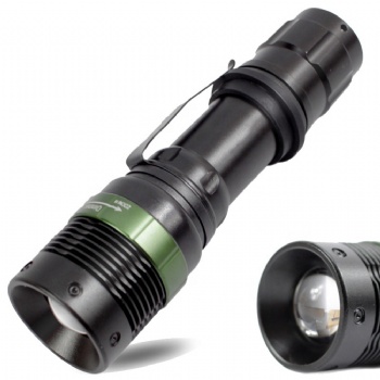 Zoomable LED Tactical Flashlight