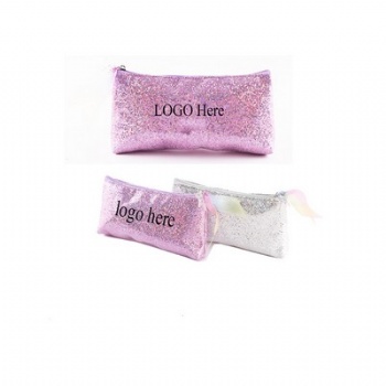 Sequin pencil bag