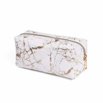 Marble Makeup Bag Organizer