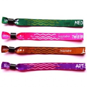 Embroidered Polyester Wristband