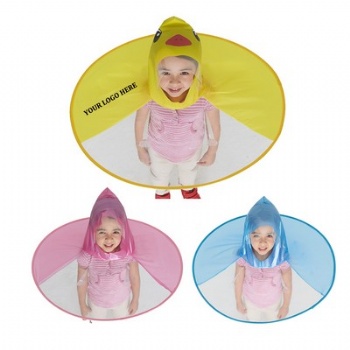 Kid Raincoat Poncho Cloak