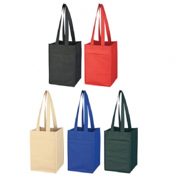 4 Bottle Non Woven Tote