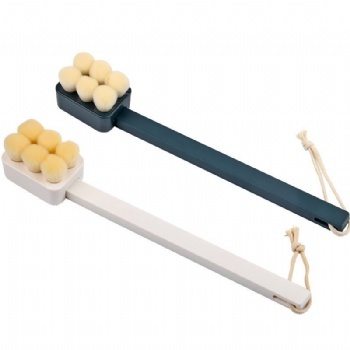 Long Handle Bath Brush With Soft Bristles