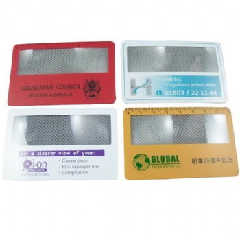 3X Credit Card Size Magnifier