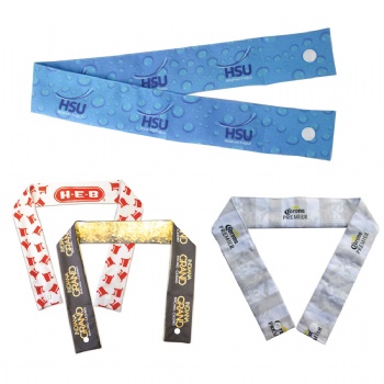 Cooling Neck Wrap with One Button
