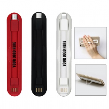 Phone Holder 2 In 1 Charger Cable
