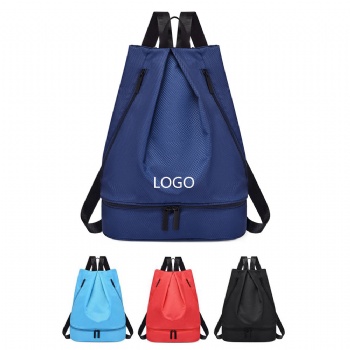 Gym and Travel Backpack with Separate Wet/Dry Compartment