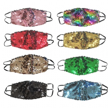 Sequin Face Mask