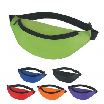 Canvas Waist Pouch Bag with Adjustable Strap