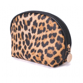 Leopard Print Cosmetic Bag