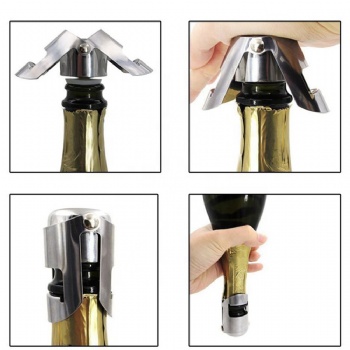 Champagne Bottle Stopper Stainless Steel Saver