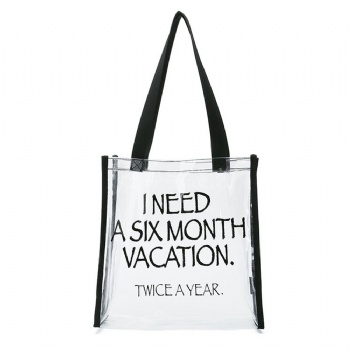 Classic PVC Clear Tote Bag